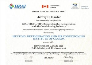 HRAI-Certificatino-Jeffrey-Harder